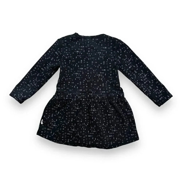 Miles Baby | Toddler Sweatshirt Dress (2T) 🩶🖤 - Picture 3 of 5